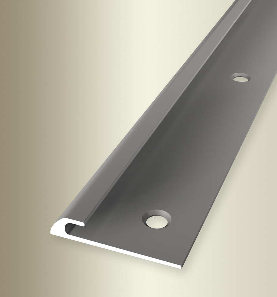 Küberit Abschlussprofil Typ 361/3, 100 cm, edelstahloptik (F2) Küberit Abschlussprofil Typ 361/3, 100 cm, edelstahloptik (F2)