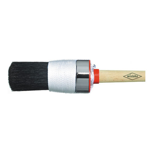Wistoba Ringpinsel, "Spitzenqualität" schwarz, 2-Fach Vorband, Gr.12 Wistoba Ringpinsel, "Spitzenqualität" schwarz, 2-Fach Vorband, Gr.12