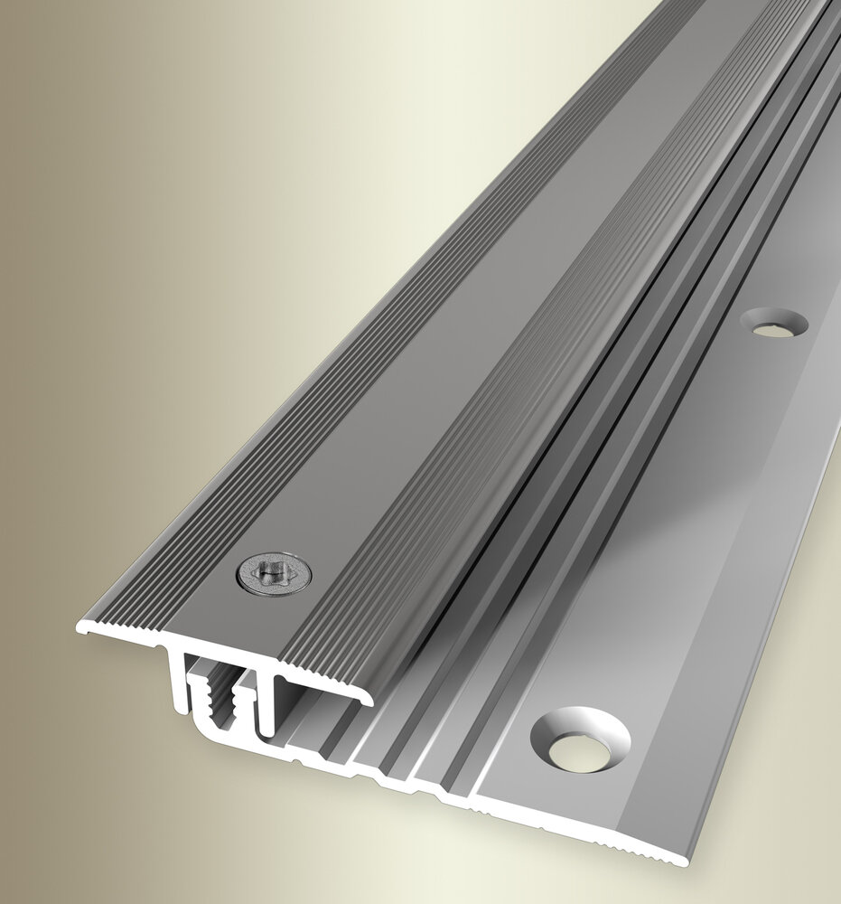Küberit Übergangsprofil PPS-Champion Star, 4-9.5 mm, Typ 378, 100 cm, edelstahloptik (F2) Küberit Übergangsprofil PPS-Champion Star, 4-9.5 mm, Typ 378, 100 cm, edelstahloptik (F2)
