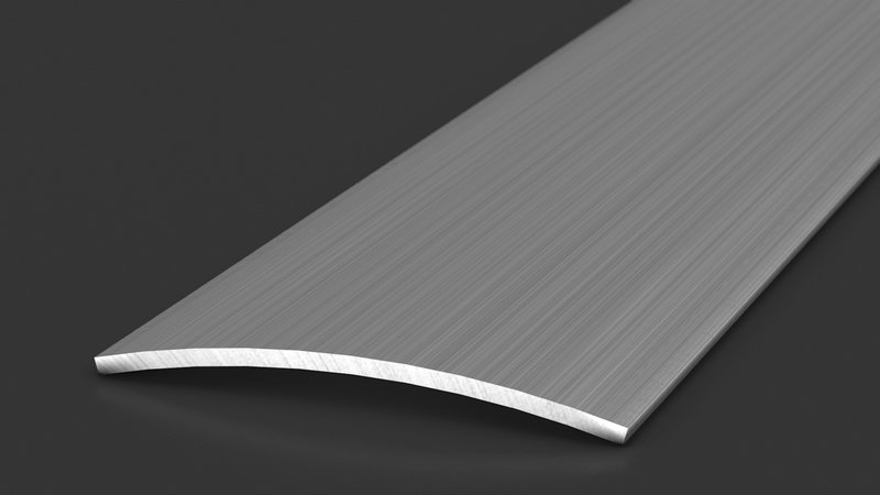 PRINZ Edelstahl Übergangsprofil Nr. 113 SK, 40 mm, 270 cm, Edelstahl gebürstet PRINZ Edelstahl Übergangsprofil Nr. 113 SK, 40 mm, 270 cm, Edelstahl gebürstet