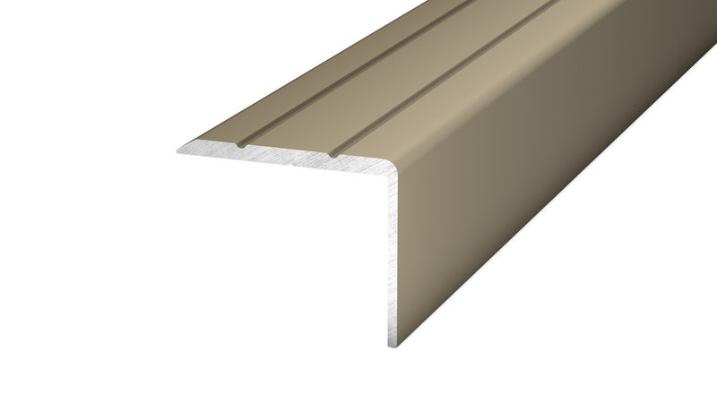 PRINZ Alu Winkelprofil Nr. 162 SK, 24.5 x 20 mm, 270 cm, edelstahloptik matt PRINZ Alu Winkelprofil Nr. 162 SK, 24.5 x 20 mm, 270 cm, edelstahloptik matt