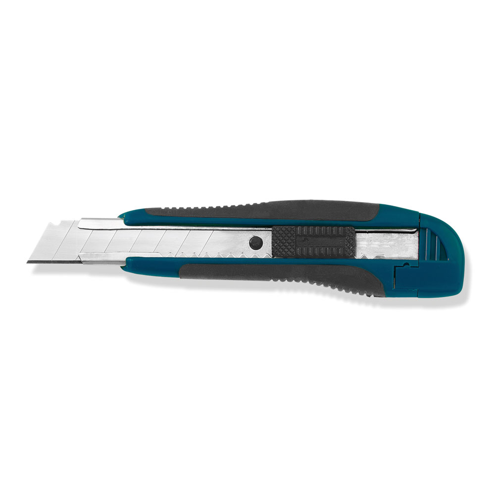 Abbrechmesser 18mm autom.Arret blau-sz..Zwei-Komenenten-Griff Abbrechmesser 18mm autom.Arret blau-sz..Zwei-Komenenten-Griff