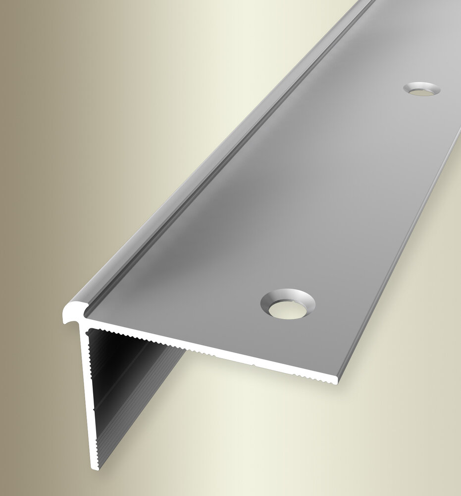 Küberit Alu Treppenkantenprofil Typ 871, 250 cm, silber (F4) Küberit Alu Treppenkantenprofil Typ 871, 250 cm, silber (F4)
