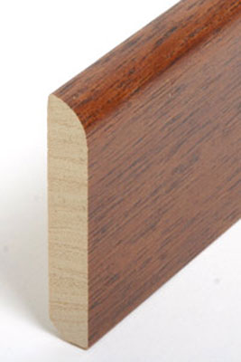 SÜDBROCK Holz Fußleiste Ramin 10 x 58 mm mahagoni 240 cm endbeh. SÜDBROCK Holz Fußleiste Ramin 10 x 58 mm mahagoni 240 cm endbeh.