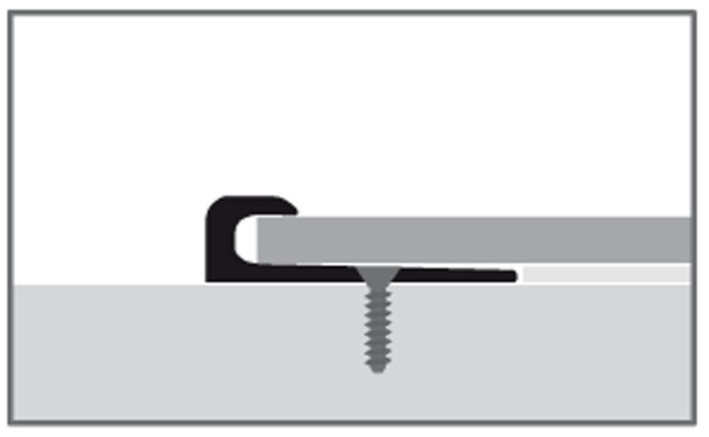 Küberit Alu Einfassprofil Typ 803 250 cm, sand (F9) Küberit Alu Einfassprofil Typ 803 250 cm, sand (F9)