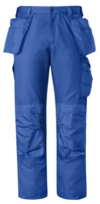 Canvas+T Bundhose, blau mit Holstertaschen, Gr. 160