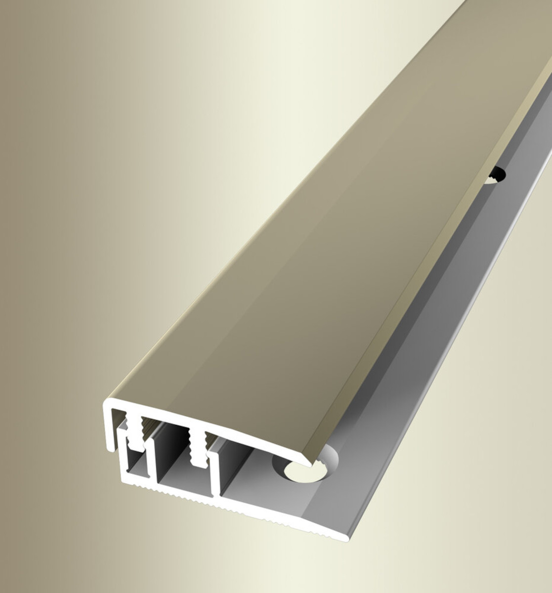 Küberit Abschlussprofil Design-Clip® Plus Typ 677, 100 cm, sand (F9) Küberit Abschlussprofil Design-Clip® Plus Typ 677, 100 cm, sand (F9)