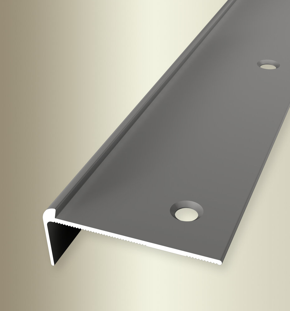 Küberit Alu Treppenkantenprofil Typ 862, 250 cm, edelstahloptik (F2) Küberit Alu Treppenkantenprofil Typ 862, 250 cm, edelstahloptik (F2)