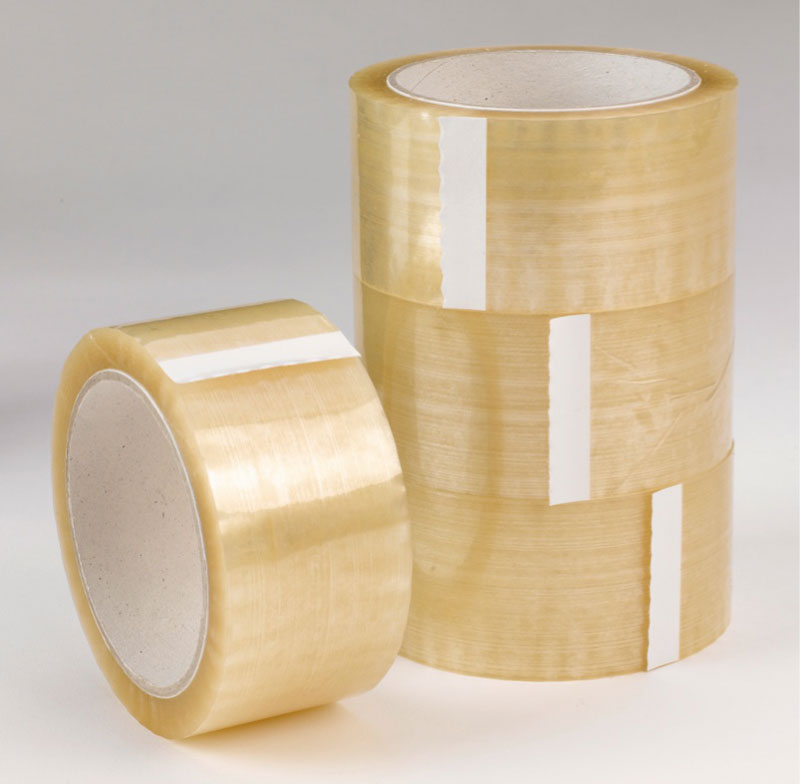 Verpackungsband (Film) transparent 66 m x 50 mm PVC