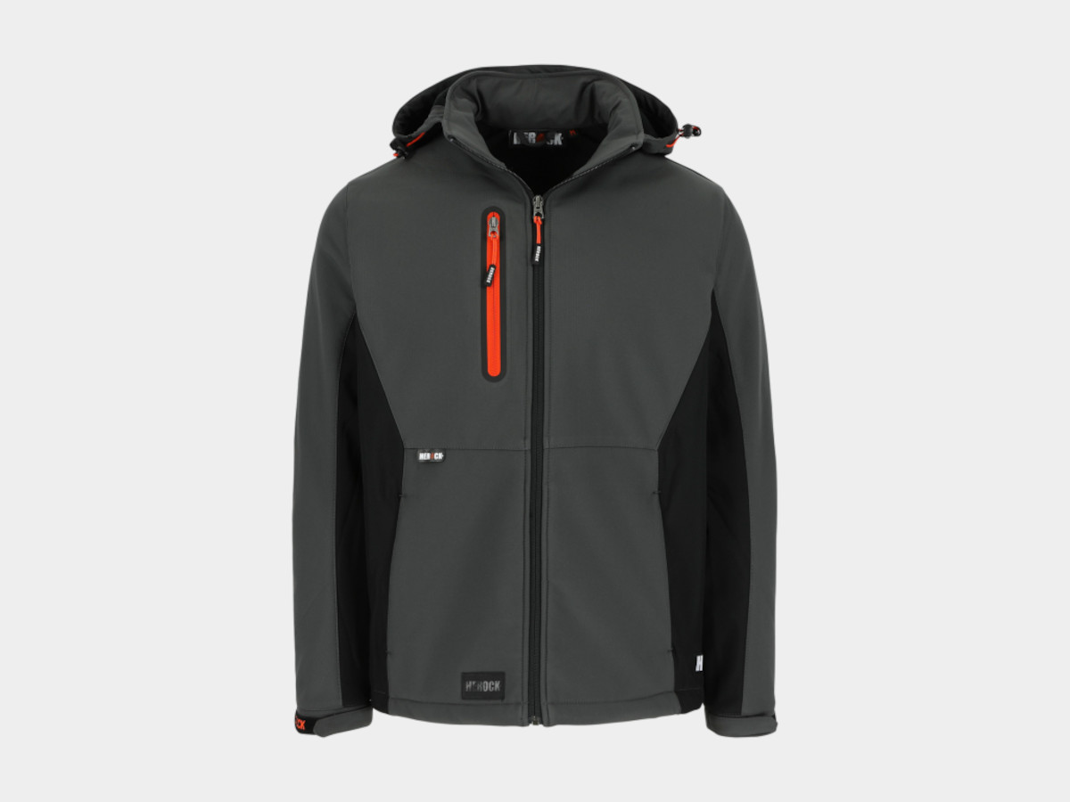 HEROCK® Trystan Softshelljacke, anthrazit / schwarz, Gr. 2XL HEROCK® Trystan Softshelljacke, anthrazit / schwarz, Gr. 2XL