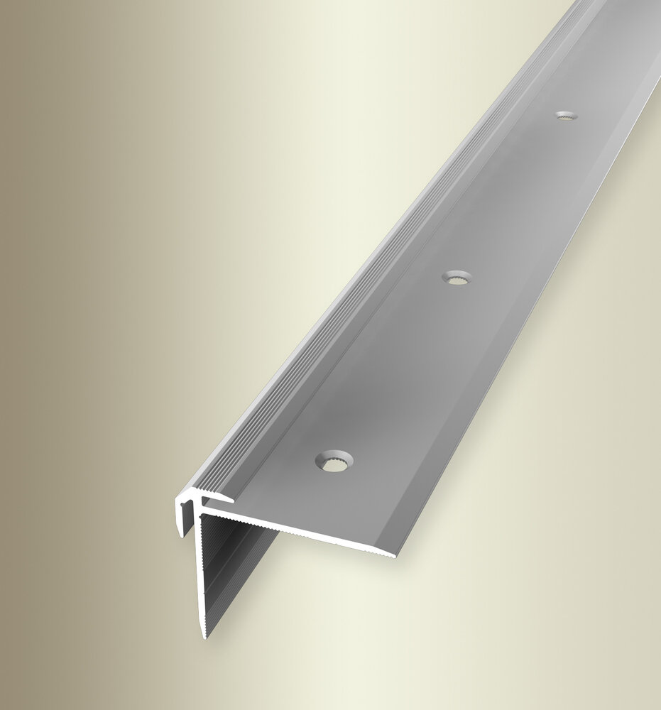 Küberit Alu Treppenkantenprofil Typ 832, 250 cm, silber (F4) Küberit Alu Treppenkantenprofil Typ 832, 250 cm, silber (F4)