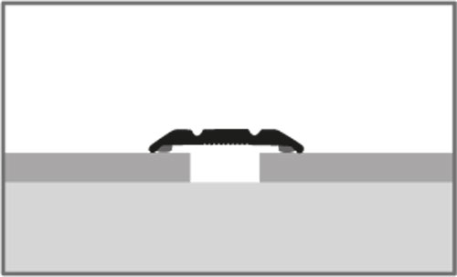 Küberit Übergangsprofil 30 mm Typ 439 SK, 90 cm, poliert (F3)