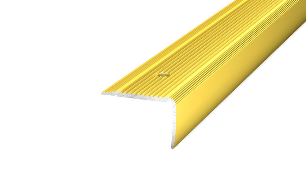 PRINZ Alu Treppenkantenprofil Nova Nr.164, 30 x 20 mm, 100 cm, gold PRINZ Alu Treppenkantenprofil Nova Nr.164, 30 x 20 mm, 100 cm, gold