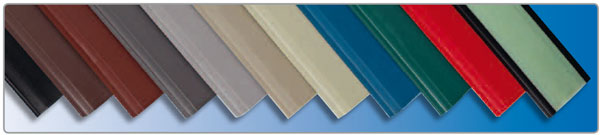 Küberit PVC Einlage schwarz glatt (F100) Küberit PVC Einlage schwarz glatt (F100)