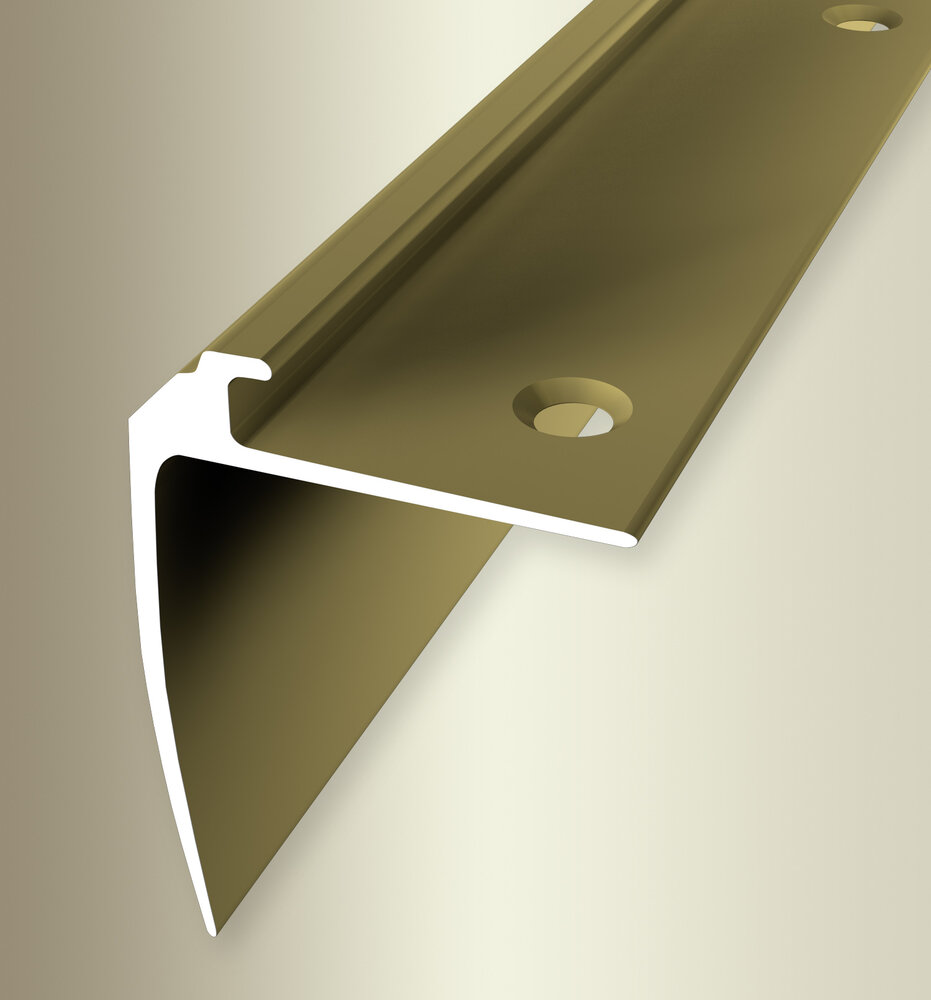 Küberit Treppenkantenprofil Typ 852, 500 cm, gold (F5)