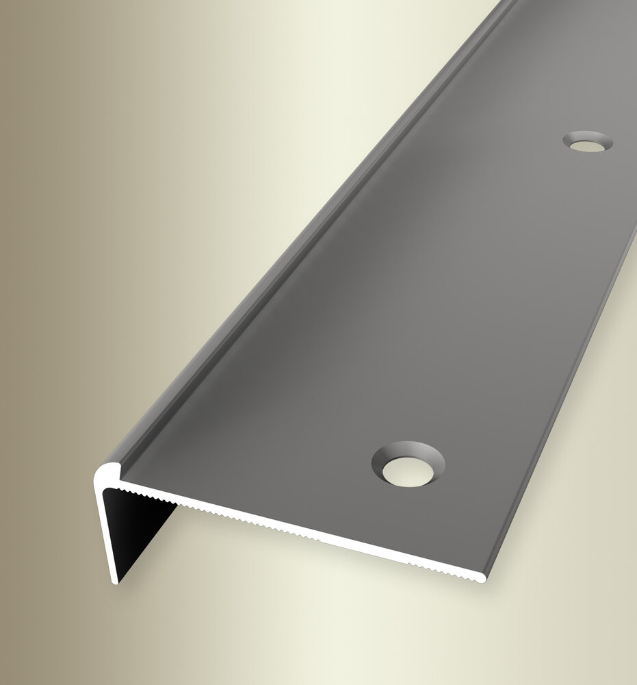 Küberit Alu Treppenkantenprofil Typ 859, 100 cm, edelstahloptik (F2) Küberit Alu Treppenkantenprofil Typ 859, 100 cm, edelstahloptik (F2)