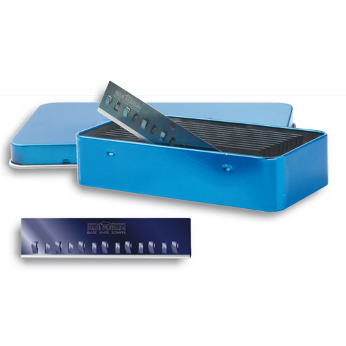 Blue Marlin Schaber Ersatzklinge mit Flügeln 125 mm - Box á 10 Klingen Blue Marlin Schaber Ersatzklinge mit Flügeln 125 mm - Box á 10 Klingen