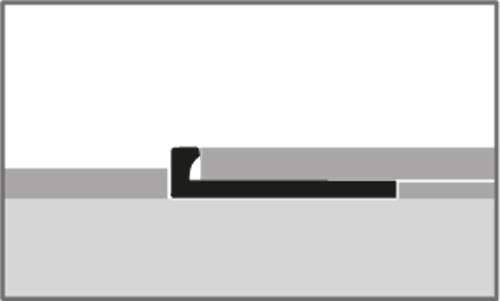Küberit E-B Fliesenabschlussprofil Typ 299, 250 cm, poliert (F3) Küberit E-B Fliesenabschlussprofil Typ 299, 250 cm, poliert (F3)
