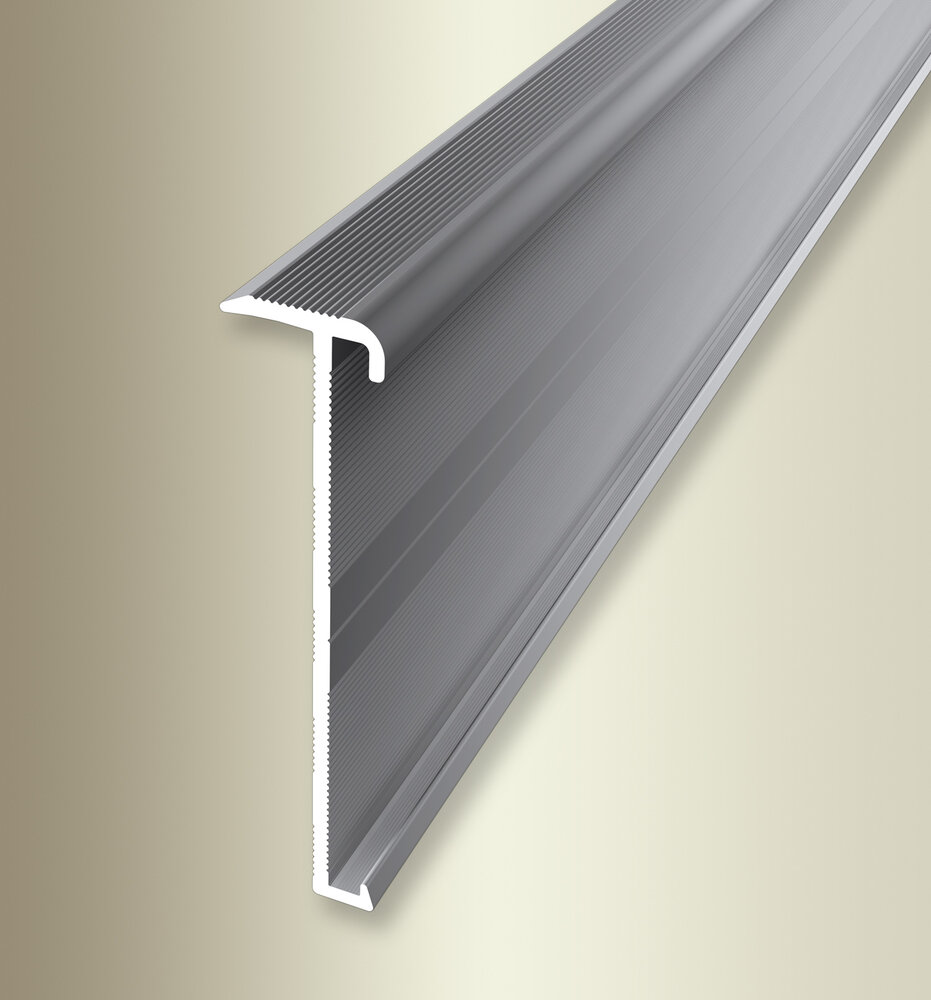 Küberit Treppenkantenprofil Typ 846, 300 cm, silber (F4)