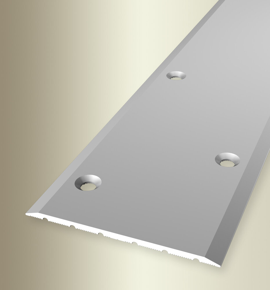 Küberit Alu Übergangsprofil 80 mm Typ 444, 90 cm, silber (F4)