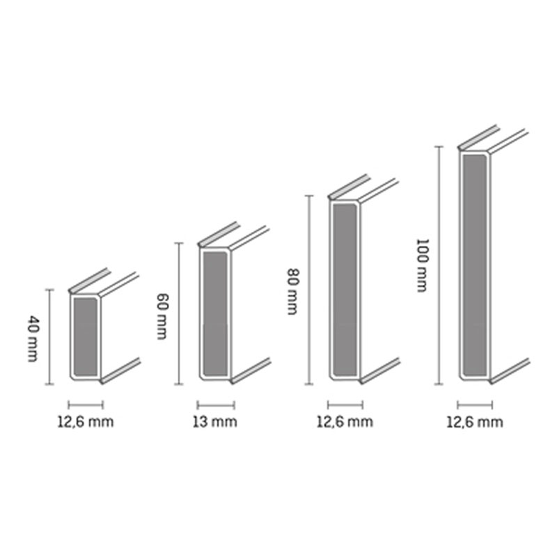 DÖLLKEN Cubu Flex life 40, 250 cm, weiß (1408) - RAL 9016 DÖLLKEN Cubu Flex life 40, 250 cm, weiß (1408) - RAL 9016